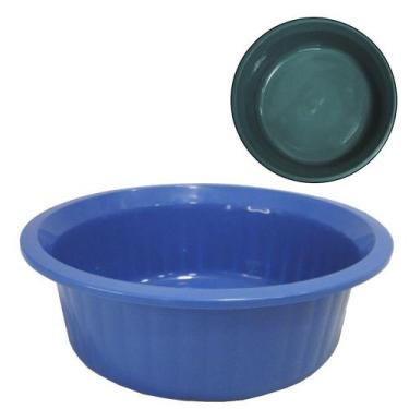 Imagem de Bacia de plastico redonda canelada media colors 2,5l 18x25cm de ø - ER