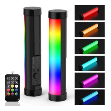 Imagem de Luz LED RGB LuxCEO P100 Tipo Espada  Iluminação Portátil para Fotograf