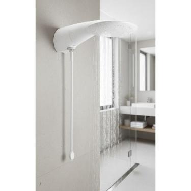 Imagem de 2x Chuveiro Elétrico Multitemperaturas Branco 6.4kW - Congratulations 
