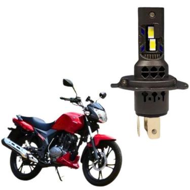 Imagem de Lâmpada Farol Ultraled Nano H4 6500Lumens 6000K DC 9V-32V Alta Potênci