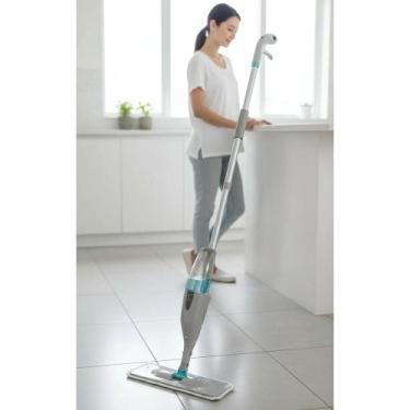 Imagem de 2x Esfregão Spray Microfibra Cinza: Limpeza Rápida Sem Esfor - Congrat