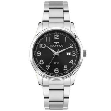Imagem de Relógio Technos Masculino Steel Prata - 2115UCH/1P-Masculino