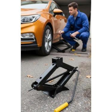 Imagem de Macaco Sanfona Universal 2 Toneladas Levanta Carros - Congratulations 
