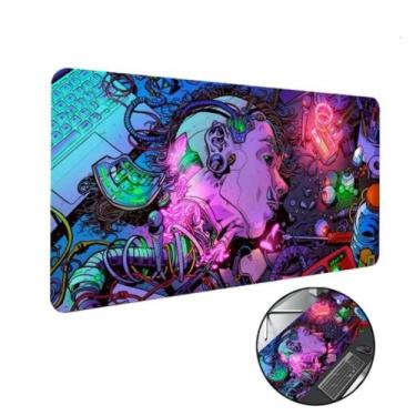 Imagem de Mouse Pad Gamer Grande Estampado  Base Antiderrapante  Ideal para PC, 