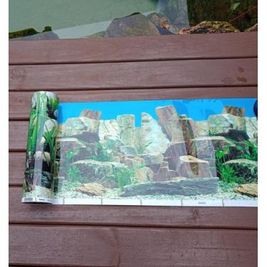 Imagem de Papel Decorativo para Fundo de Aquários mod A 1m - Nature