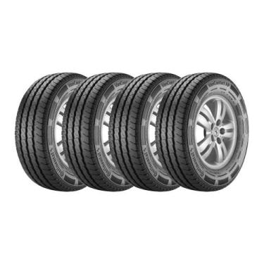 Imagem de Kit 4 Pneus Continental Aro 16C 225/75R16C VanContact AP 10 Lonas 118/