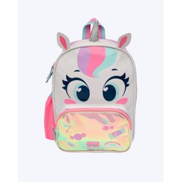 Imagem de Mochila de Costas Pequena Unicórnio Puket 050404189, Rosa, UN