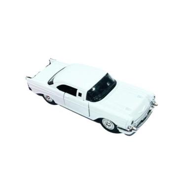 Imagem de Netcar Metal Chevrolet Bel Air 1957 Escala 1/32 - Net Toy, Branco
