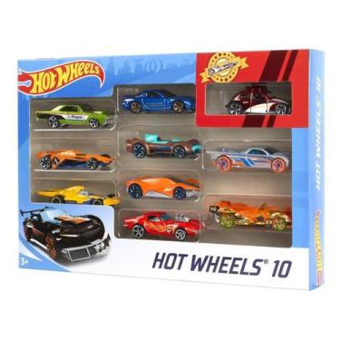 Imagem de Hot Wheels Originais Pack 10 Carrinhos Sortidos 54886 Mattel