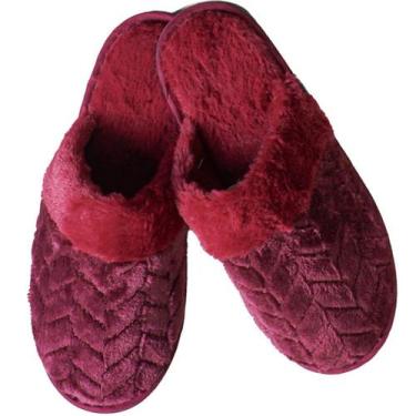 Imagem de Pantufa Chinelo Luxo Quentinho e Confortável - UseDue, Vermelho, 41/42
