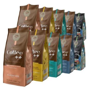 Imagem de Café em Grão Torrado, Coffee Mais, 10 Pacotes de 250g - Coffee+