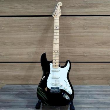 Imagem de Guitarra Strato Vintage Series SX SST57 Stratocaster Preta Escudo Bran
