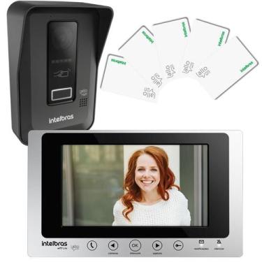 Imagem de Vídeo Porteiro Interfone INTELBRAS Allo WT7 Lite Tag RFID Videoporteir