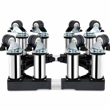 Imagem de Suporte com Rodas Para Lava e Seca  Compatível com Samsung, LG, Electr