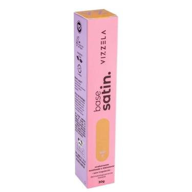 Imagem de Vizzela Base Líquida Satin 07 - Vizzela Cosméticos