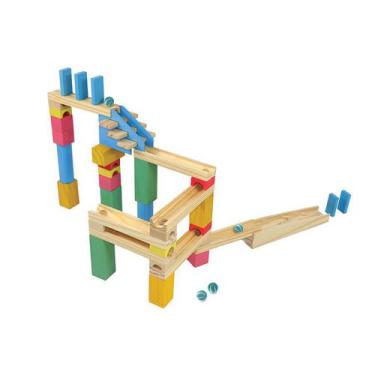 Imagem de Brinquedo Criativo Corrida De Bolinha Master Empilhar Com Circuito - L