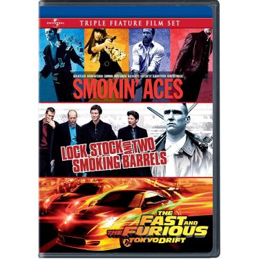 Imagem de Smokin' Aces / Lock, Stock and Two Smoking Barrels / The Fast and the Furious: Tokyo Drift Triple Feature Film Set