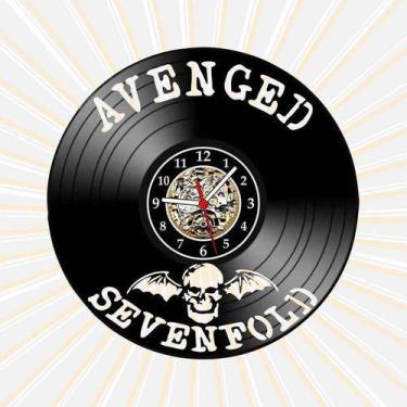 Imagem de Relógio Parede Avenged Sevenfold Bandas Metal Core Vinil Lp - Lp Ilust