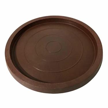 Imagem de Prato Para Vaso De Polietileno Médio 31cm - Alpe & Aritana Cor: Marrom