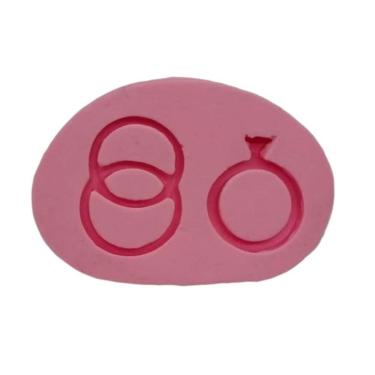 Imagem de Molde De Silicone Aliança, Casamento