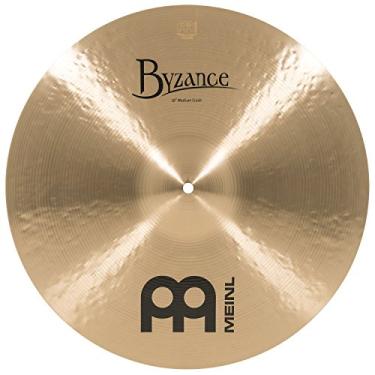 Imagem de Meinl Cymbals Byzance 45,7 cm Tradicional Média Crash — Feito na Turquia — Bronze B20 Martelado à Mão, Garantia de 2 anos, (B18MC)