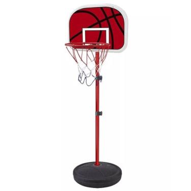 Imagem de Cesta de basquete infantil ate 2,02 m com bola inclusa