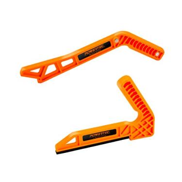 Imagem de POWERTEC Bastão de pressão de luxo para serras de mesa, mesas de roteador, serras de fita e juntas. Alças ergonômicas Ferramenta de pressão de segurança para trabalho em madeira e proteção das mãos.