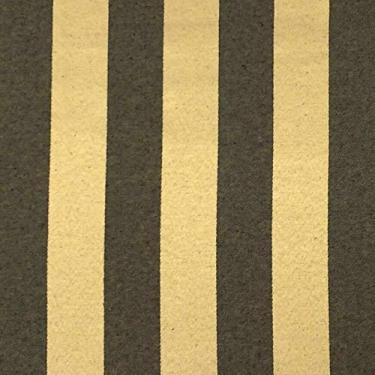 Imagem de Tecido Jacquard Preto com Dourado Listrado 2.80m de Largura
