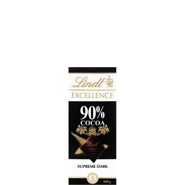 Imagem de Chocolate Suíço Lindt Excellence 90% Cacau Dark 100g