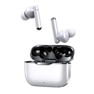 Imagem de Andoer LivePods LP1 True Wireless Earbuds BT 5.0 Fones de ouvido TWS Stereo com Touch Control Dual Hosts TWS Headsets IPX4 impermeável Sports Headphones com tecnologia de redução de ruído HD chamada