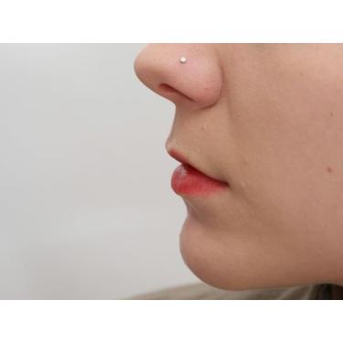 Imagem de Piercing Nariz Nostril Prata 950 Modelo Pedrinha Prata 925 - Lummi Com