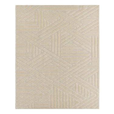 Imagem de Tapete para Sala Realce Trama 60 Areia 2,50x3,00m - J Serrano
