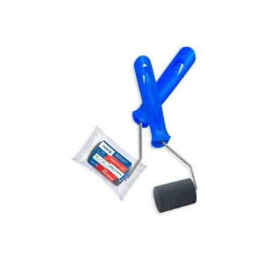 Imagem de Rolo Espuma Poliéster com Suporte, Tigre 61340050, Cinza, 5cm