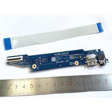 Imagem de CSEZWASM Placa pequena USB HP 14-DV placa de som placa de áudio DA0G7GTB8F0