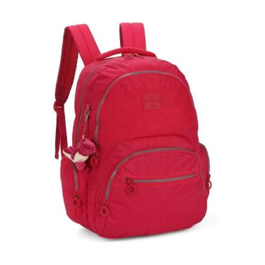 Imagem de Mochila Escolar Up4You Divisão Notebook Luxcel Pink - 7156-Feminino