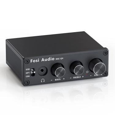 Imagem de Amplificador de fone de ouvido Fosi Audio Q4 Mini Stereo dac de 24 bits