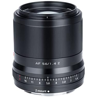 Imagem de VILTROX 56 mm F1.4 Z Mount APS-C lente foco automático grande abertura STM suporte de motor Eye-AF Z lente compatível com câmera Nikon Z-Mount Mirrorless Zfc Z5 Z6 Z7 Z50 Z6 Z7