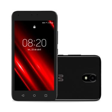 Imagem de Smartphone Multi E Pro 4G 32GB 1GB ram Dual Chip Android 11 (Go edition) Quad Core Preto - P9150