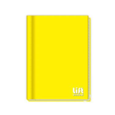 Imagem de Caderno Brochura 1/4 Costurado 48 Folhas Amarelo - Credeal