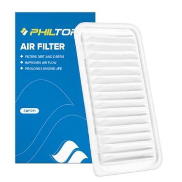 Imagem de PHILTOP Filtro de ar do motor CA9482, substituição para Corolla 2003-2005, Corolla 2007-2008, Matriz 2003-2008, 2003-2008 Vibe, 2005-2010 tC