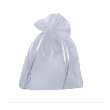 Imagem de Generic, 20 Saquinhos Tule Organza embalagem lembrancinhas 30X40 saida maternidade