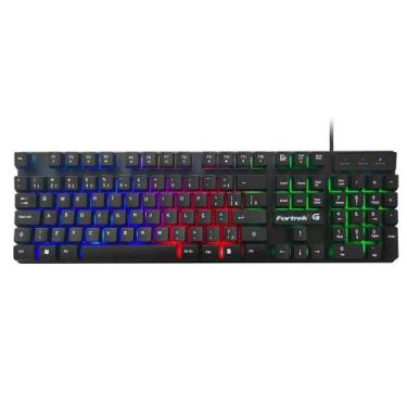 Imagem de Teclado Gamer Multimídia Blackfire Preto Fortrek G