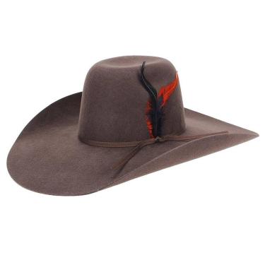 Imagem de Chapéu de Feltro Copa Alta Pralana 30X Marrom 23438