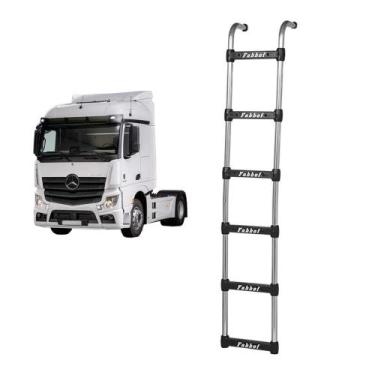 Imagem de Estribo Traseiro para Mercedes Actros 2021 6 Degraus Cromado - Fabbof