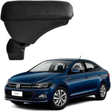 Imagem de Encosto De Braço Apoio Vw Volkswagen Virtus Descanso Porta Objetos - A