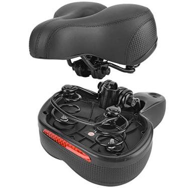 Imagem de Selim de Bicicleta, Macio, Flexível, Ergonômico, Almofada de Mountain Bike, Faixa Reflexiva, Almofada de Selim de Bicicleta de Ciclismo, Almofada de Bicicleta à Prova de Choque