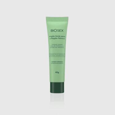 Imagem de Argila Verde Anti-Fungo P/ Região Pélvica Biosex - 40 g