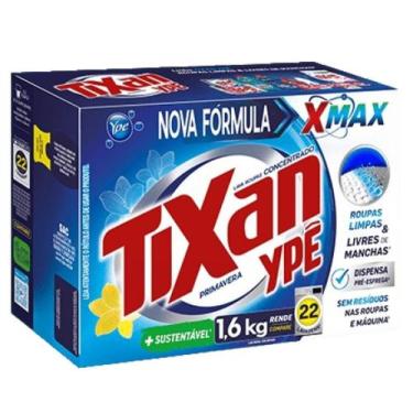 Imagem de Lava roupa tixan ype po 1,6 kg primavera concentrado - Ypê