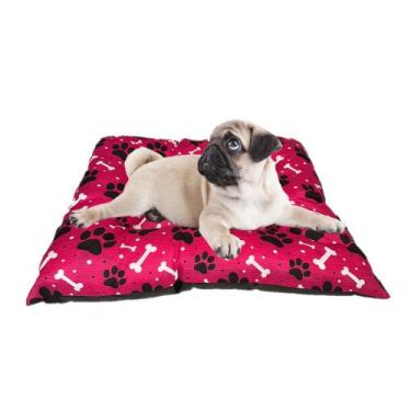 Imagem de Cama P/ Cachorro Pequeno Colchão Acolchoado Oferta Exclusiva - Pet