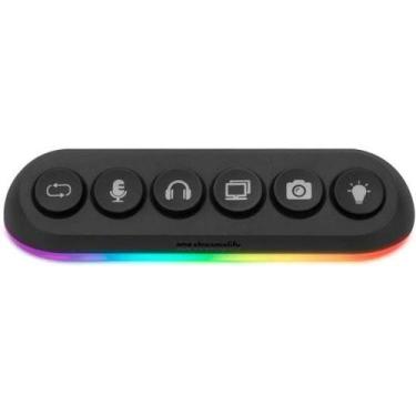 Imagem de Hub USB 5 Portas 3.0 Streamplify Deck 5 Preto RGB F002